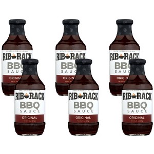 Rib Rack Barbecue Sauce Original - Case of 6/19 oz - 1 of 4