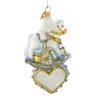 Huras Babys First Christmas  -  I Glass Ornament 6.00 Inches -  Ornament Rocking Horse 1St  -   -  Glass  -  Multicolored - 2 of 3