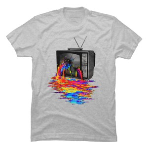 Men's Design By Humans Pixel Overload By DBHOriginals T-Shirt - 1 of 4