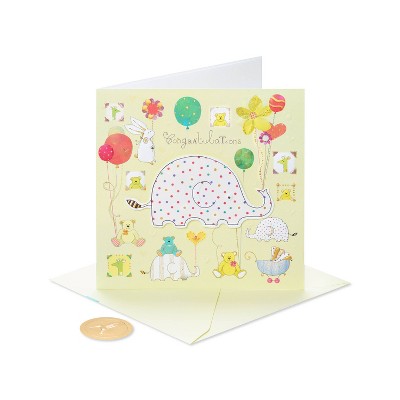 Baby Card Spotted Elephant - PAPYRUS