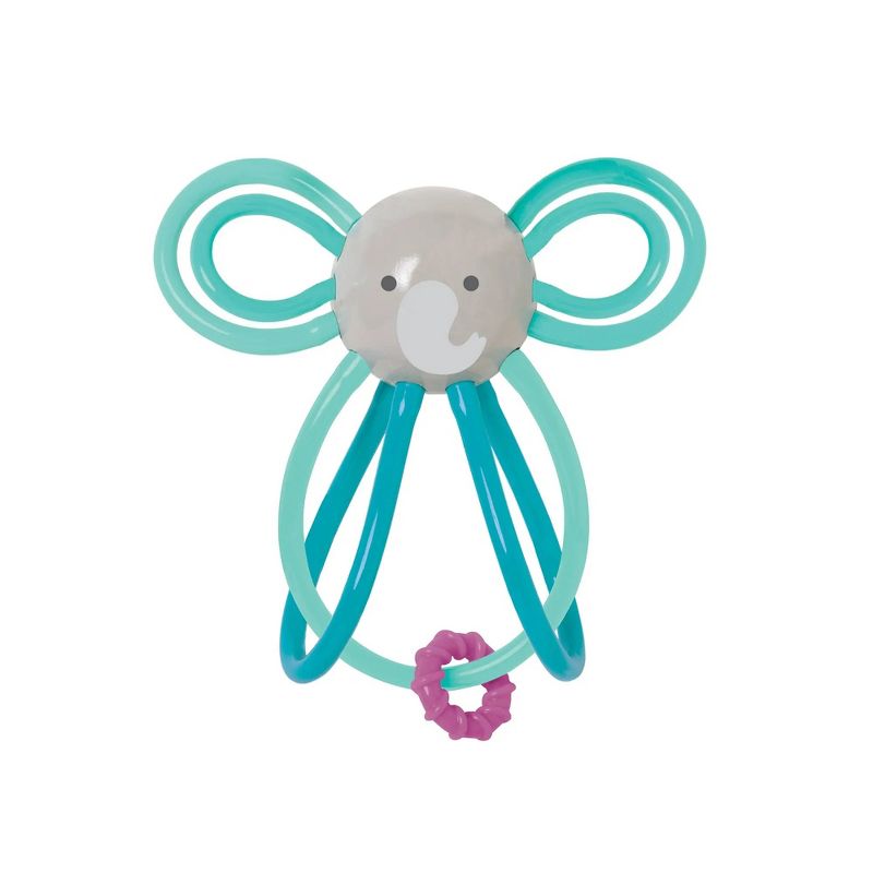 Manhattan Toy Winkel Elephant Rattle and Sensory Teether Baby Toy, 2 of 4