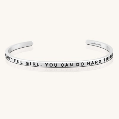 Mantra Jewelry - Beautiful Girl, You Can Do Hard Things