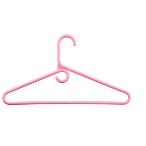 DEILSY White Plastic Hangers - Super Heavy Duty - 1 of 3