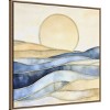 Amanti Art A Golden Landscape II by Andrea Haase Framed Wall Art Print - 2 of 4