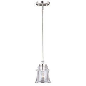 Vaxcel Toledo 1 - Light Pendant in  Satin Nickel - 1 of 4
