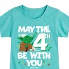 Girls' - Star Wars - Yoda May The 4Th Fitted Short Sleeve Graphic T-Shirt - 2 of 4
