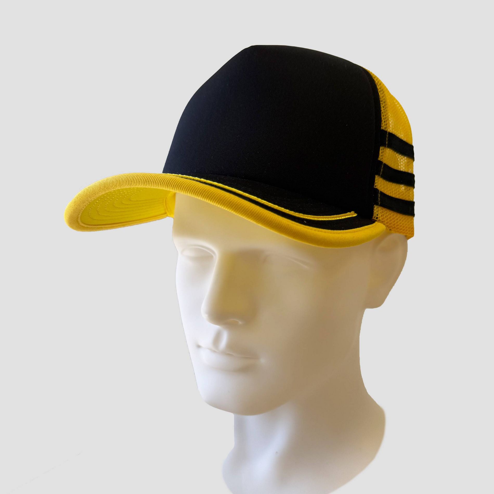 Men's Stranger Things Dustin Trucker Hat - Yellow/Black