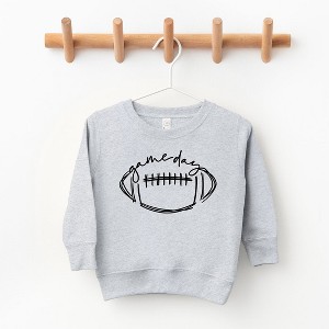 The Juniper Shop Football Game Day Toddler Graphic Sweatshirt - 1 of 2