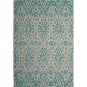 Martha Stewart Tulip Medallion - MSR4115 - Indoor Power Loomed Rugs - 1 of 4