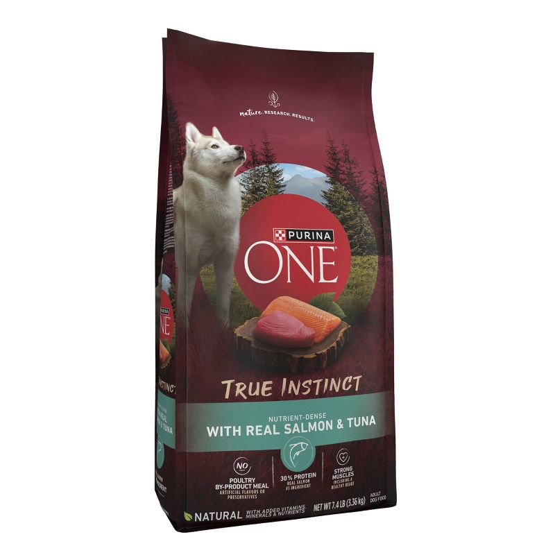 Purina ONE SmartBlend True Instinct with Real Salmon & Fish Adult Dry Dog Food, 5 of 10