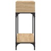 Clihome Modern Sonoma Oak Console Table, Versatile with Drawer and Shelf Entryway Table - 4 of 4