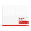 Staples Message Pads 5" x 8" Unruled White 100 Sh./Pad 12 Pads/PK 163451 - image 4 of 4