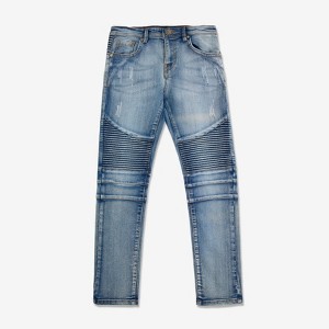 X RAY Boy's Stretch Moto Jeans - 1 of 4