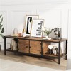 58/65 Inch TV Stand with Storage,TV Entertainment Center Up to 65/75 Inch TV - 3 of 4