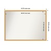Amanti Art Bethany Non-Beveled Wood Framed Bathroom Vanity Wall Mirror - 3 of 4