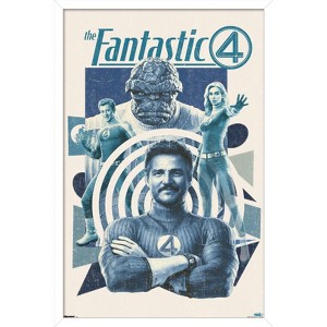 Trends International Marvel Fantastic Four: First Steps (2025) - Family Framed Wall Poster Prints - 1 of 4