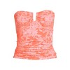 Lands' End Women's Slender Bandeau U-Wire Tankini Swimsuit Top - 3 of 4