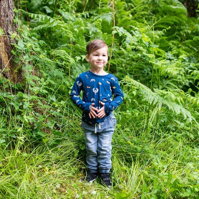 Long Sleeve Toddler Crew Neck Tee in Ravenclaw™