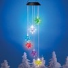 Collections Etc Solar Hanging Colorful Stars Outdoor Garden Mobile 5 X 5 X 30.5 - 2 of 2