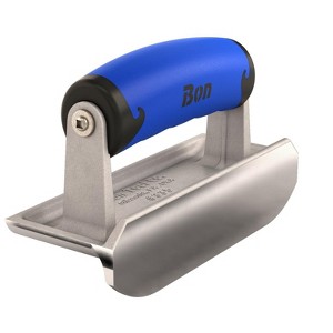 Bon Tool 88-335 Edger - BulletStainless Steel 6-inch X 2 1/4-inch Lip 3/4-inch X 3/16-inch Comfort Grip Handle - 1 of 2