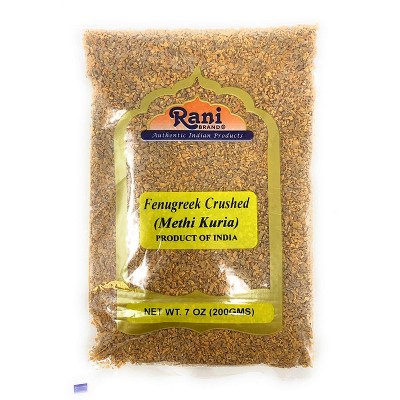 Fenugreek (methi) Seeds Crushed - 7oz (200g) - Rani Brand Authentic ...