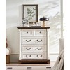 Lyngins Farmhouse Drawers Dresser with Antique Tone Pulls,Wood Chest of Drawers with Base,Storage Furniture for Bedroom,Living Room - 2 of 4