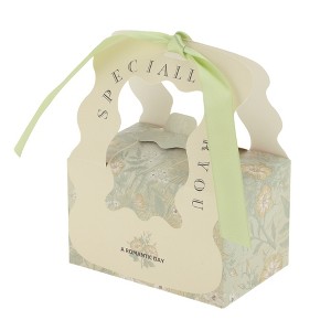 Unique Bargains Gift Boxes with Ribbon 3.94"x2.56"x2.36" Green 20 Pcs - 1 of 4