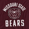 Men's Missouri State University Official Mo State Bears Logo T-Shirt Maroon - 2 of 4