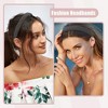 Unique Bargains Women's Anti Slip Fashion Pastoral Stripe Headbands 0.87" Wide 2 Pcs - 2 of 4
