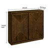 Lycvki Mid Century Buffet Cabinet Storage Narrow Side for Kitchen - 3 of 4