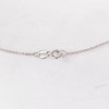 Ross-Simons 0.33 ct. t.w. Graduated Bezel-Set Diamond Station Necklace in 14kt White Gold - 4 of 4