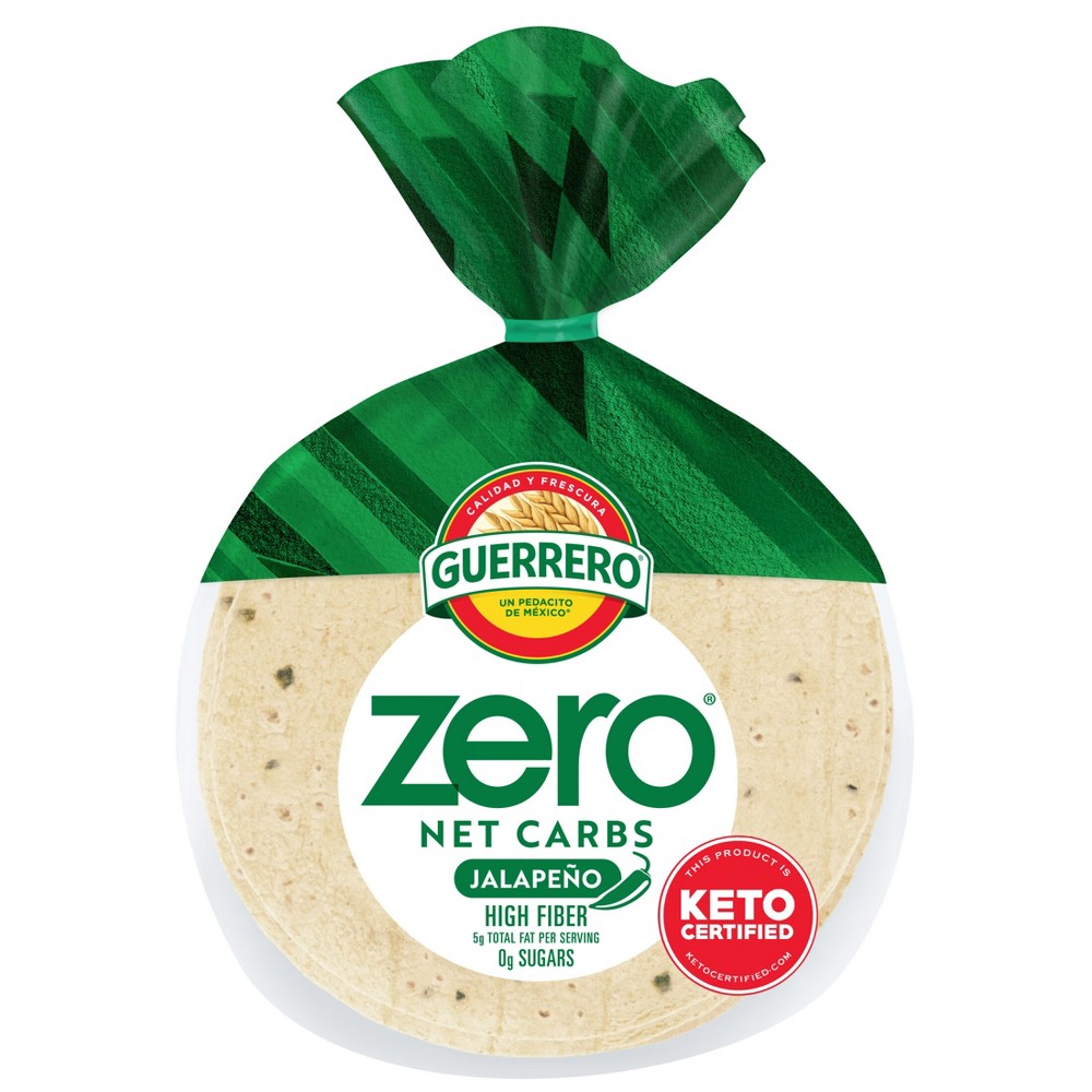 Guerrero Street Taco Size Zero Net Carbs Jalapeno Tortillas - 14ct / 8.89oz