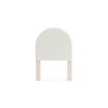 Signature Design by Ashley Wistenpine Upholstered Round Headboard, Blush Frame & White Boucle Upholstery - 2 of 4