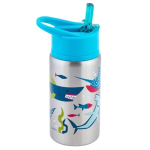 Stephen Joseph Gifts Kids Flip Top Stainless Steel Bottles - 1 of 3