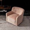 32" Wide Upholstered Swivel Armchair - Kinwell - 4 of 4