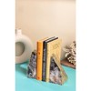 Dazzle Amethyst Bookends, Set of 2 - 2 of 4