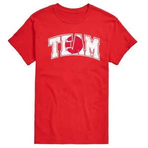 Men's - Instant Message - Team Japan Flag Short Sleeve Graphic T-Shirt - 1 of 4