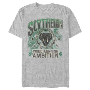 Mens Harry Potter Slytherin Pride and Ambition T Shirt - 1 of 4