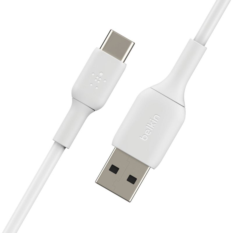 Belkin® 3.3-Foot BOOST UP CHARGE™ USB-C® to USB-A Cable (White), 3 of 8