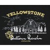 Yellowstone TV Show Men's Helicopter Dutton Ranch Montana T-Shirt Adult - 2 of 3