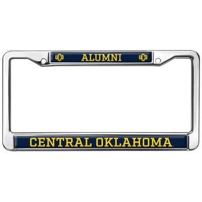 University of Central Oklahoma Alumni Full Size Standard License Plate Metal Frame
