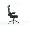 NicBex 350lbs Tall Back 360°Swivel Office Chair with Adjustable Armrest,Headrest&Seat Height,Set of 1,Chic Boss Chair Computer Chair for Home,Office - 4 of 4