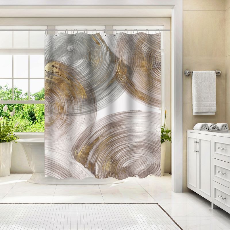 Americanflat 71" x 74" Shower Curtain by PI Creative Art - Available in variety of Styles, 3 of 8