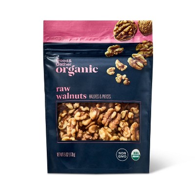 Organic Raw Walnuts - 6oz - Good & Gather™