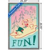 Trends International Frosty The Snowman - Happy Jolly Fun Framed Wall Poster Prints - 3 of 4