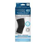 Copper Fit ICE Knee Sleeve Infused with Cooling Action & Menthol - S/M