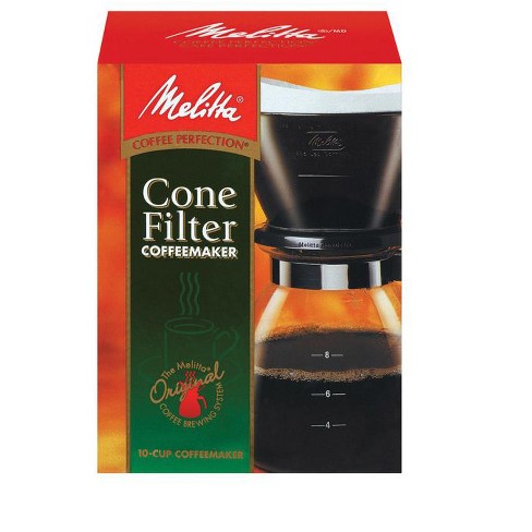 Melitta 10 Cups Black Pour-over Coffee Brewer : Target
