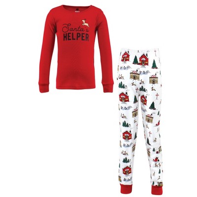 Hudson Baby Child Cotton Pajama Set, North Pole, 6 Years : Target