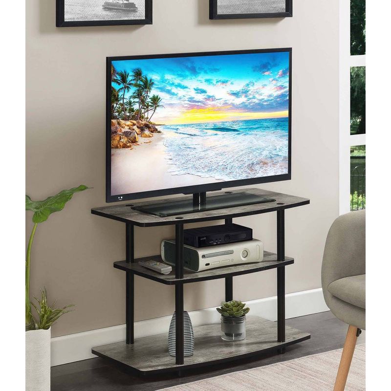 Designs2Go 3 Tier TV Stand for TVs up to 32" - Breighton Home, 3 of 5