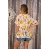 Women's Calm Mood Tiered Top - Hailey & Co - 3 of 3